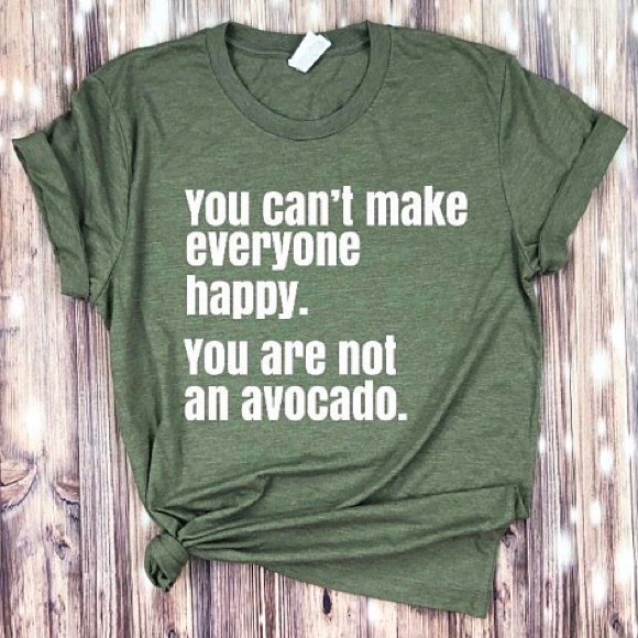 Plum Creek Boutique Tops - Funny Shirts with Sayings - Happy Avocado - NEW